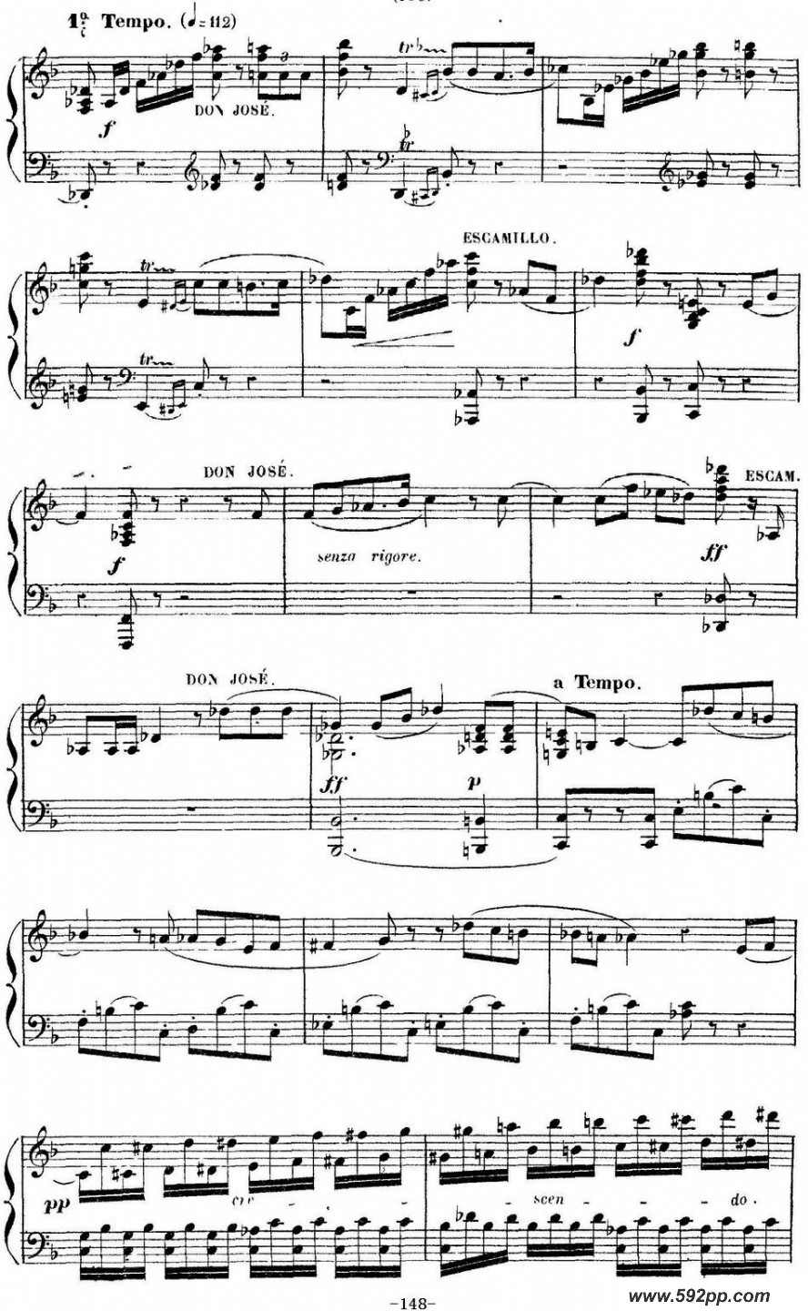 carmen for solo pianoļ׸