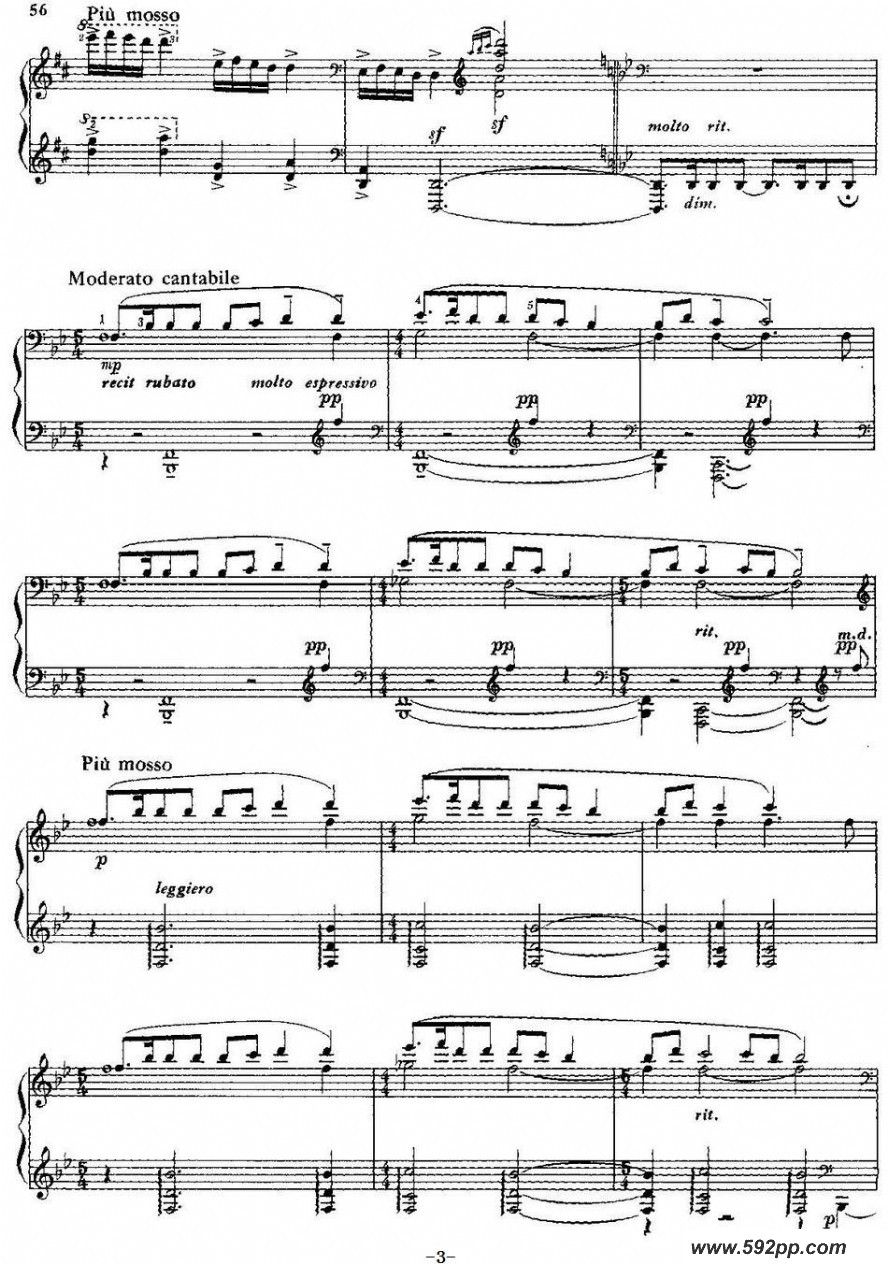 歌曲中国钢琴名曲30首:新疆舞曲的简谱歌谱下载