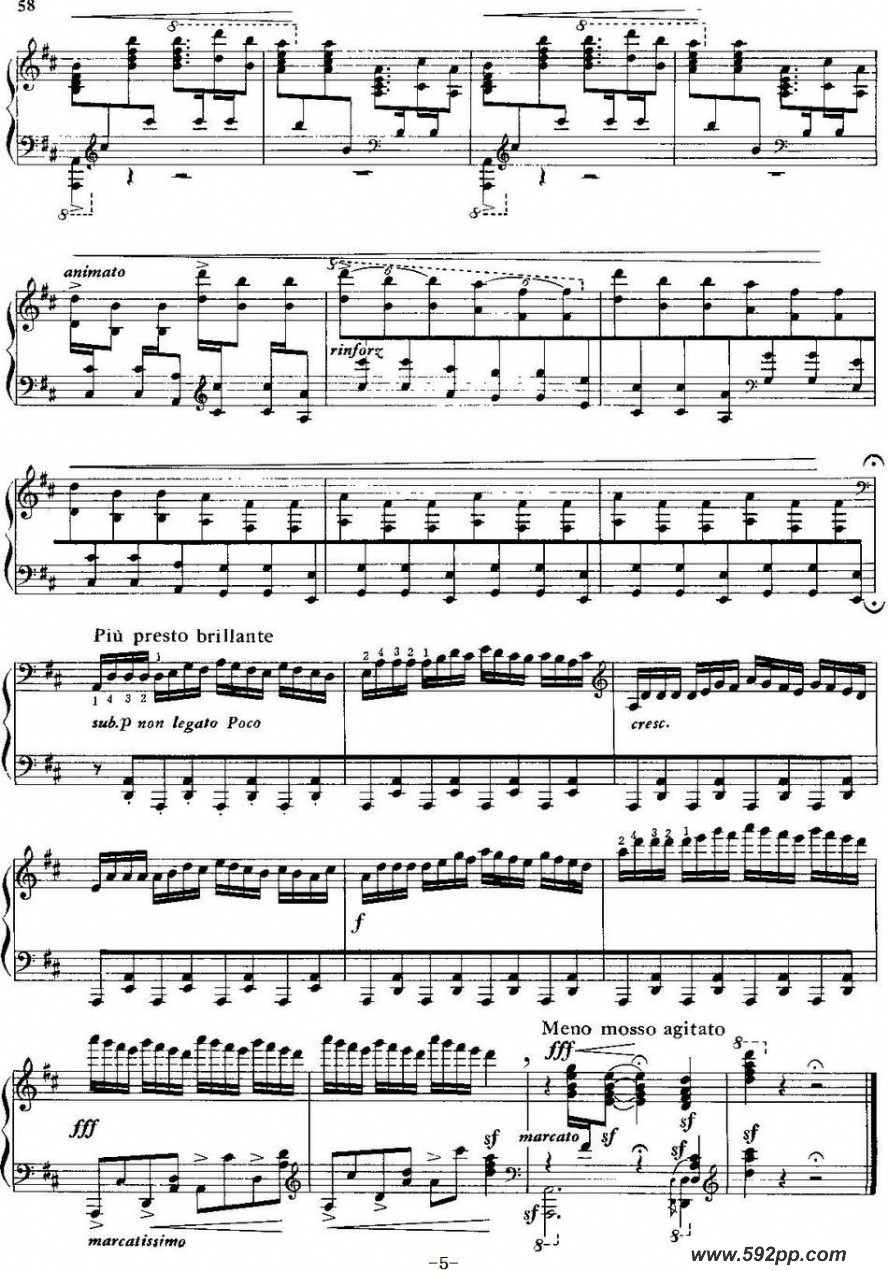 歌曲中国钢琴名曲30首:新疆舞曲的简谱歌谱下载