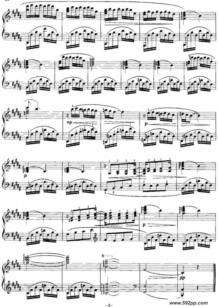 歌曲中国钢琴名曲30首:水草舞的简谱歌谱下载