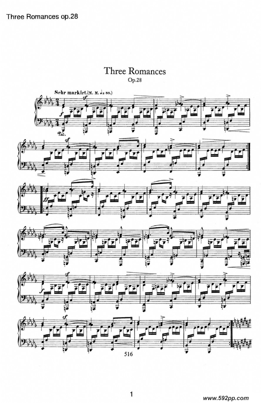 3 romances op.28ļ׸