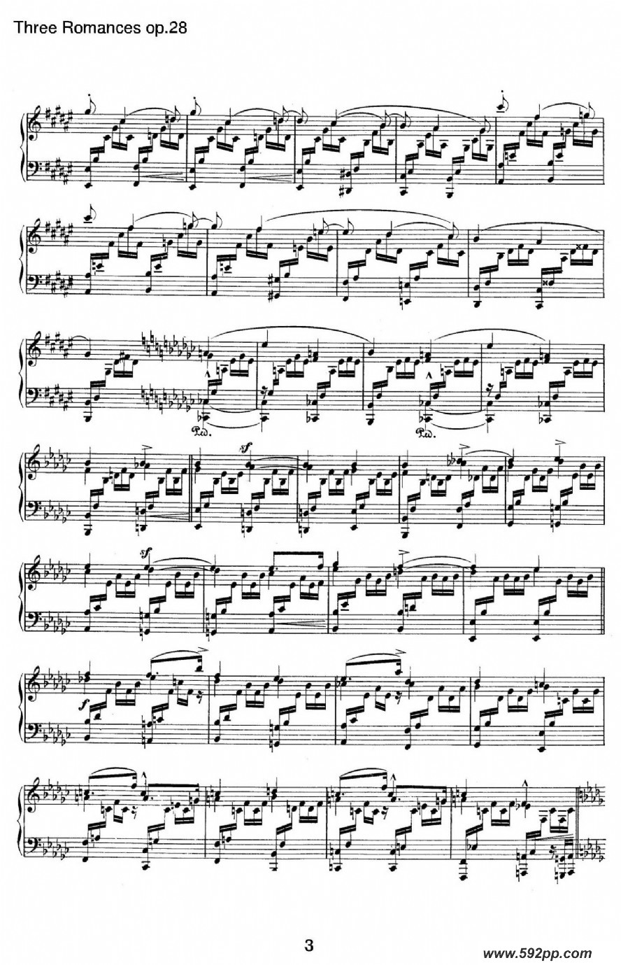 3 romances op.28ļ׸