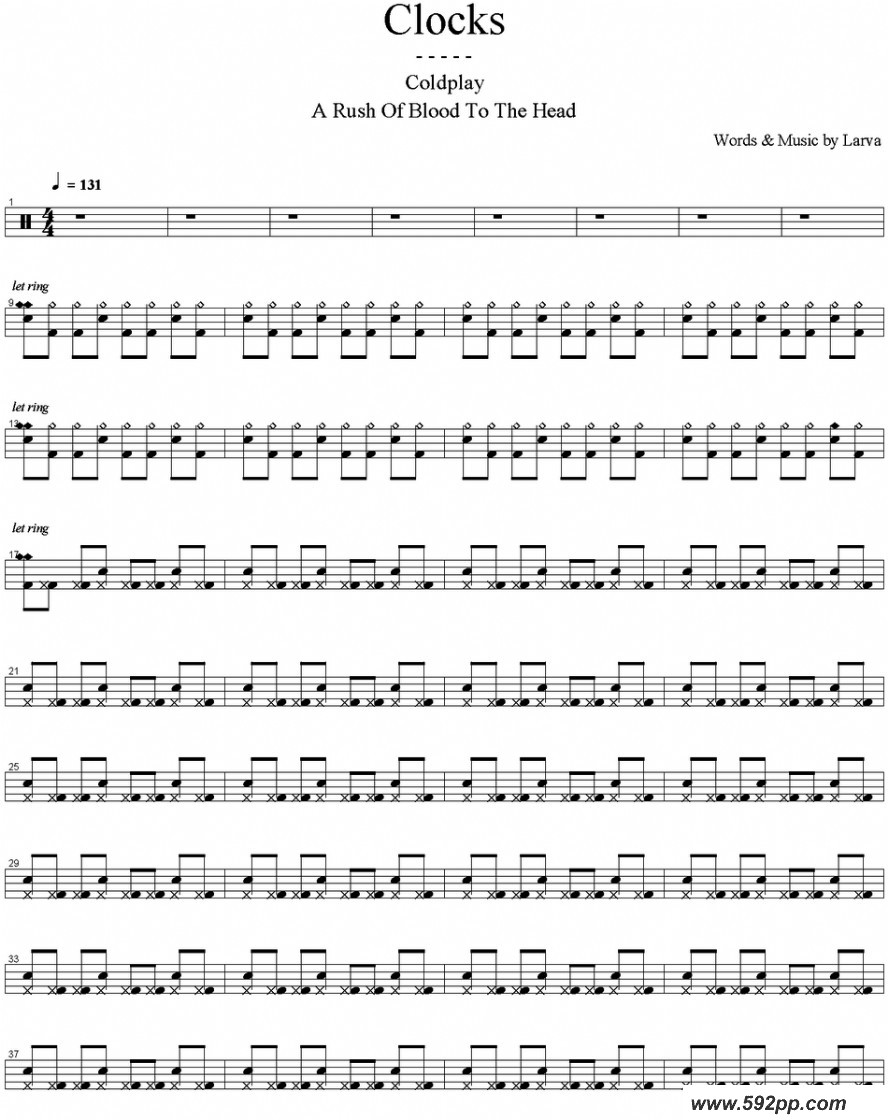 ʿףcoldplay - clocksļ׸