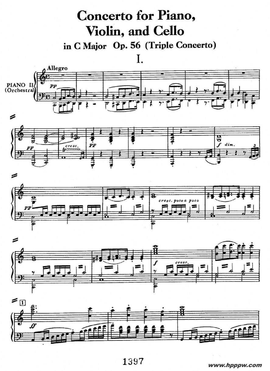 triple concerto in c major op.56ļ׸