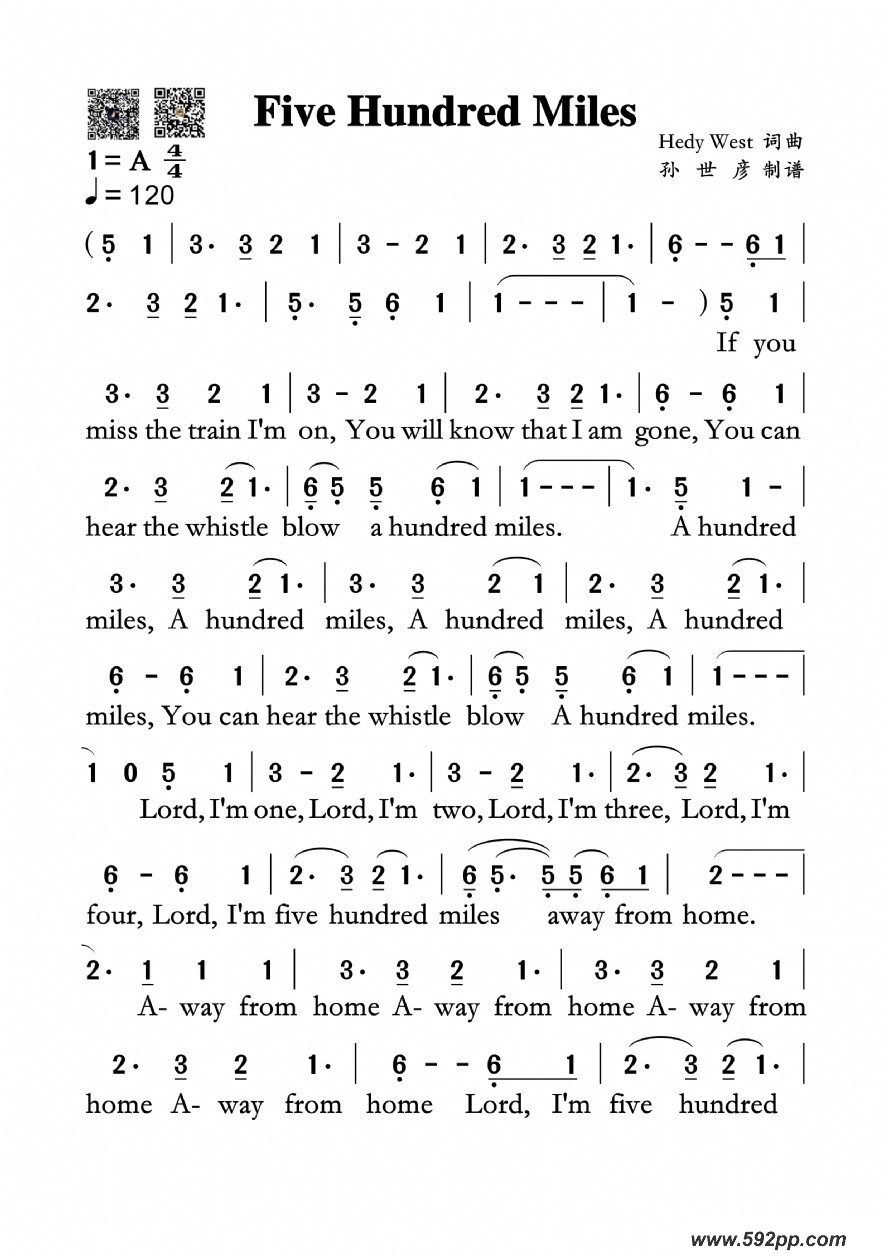 Five Hundred Milesļ׸