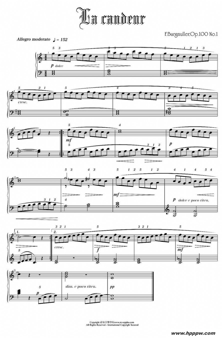 f.burgmullerop.100 no.1ļ׸