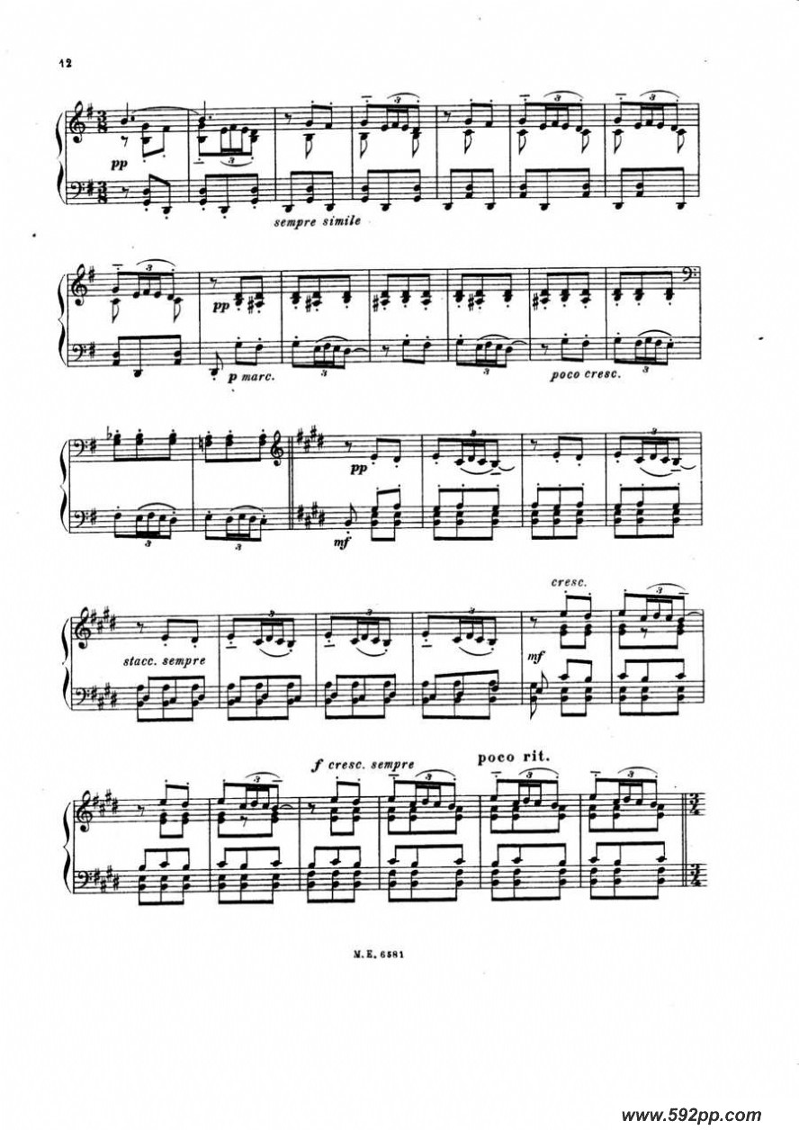 歌曲7 canciones populares espanolas的简谱歌谱下载