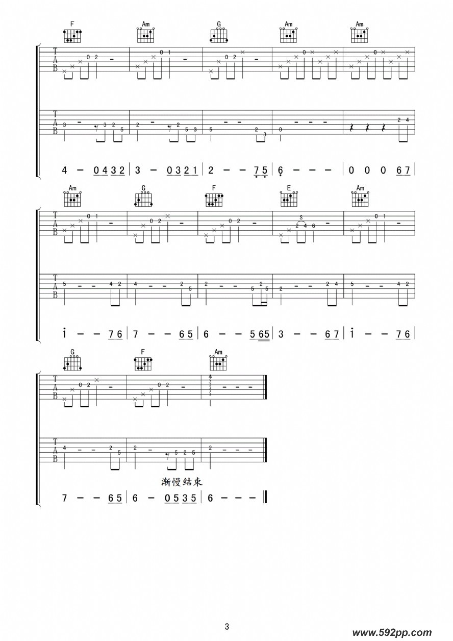 歌曲失恋进行曲的简谱歌谱下载