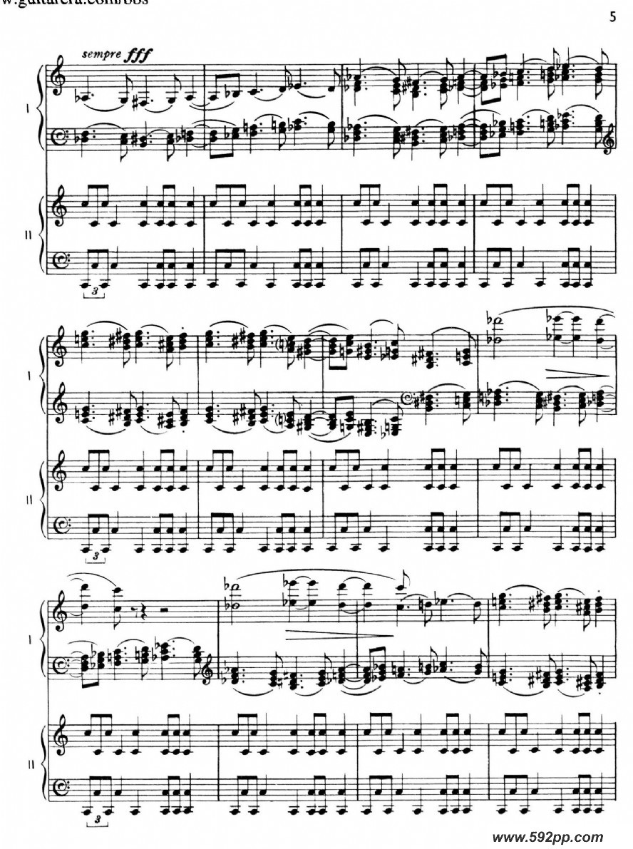 歌曲the planets op.32的简谱歌谱下载