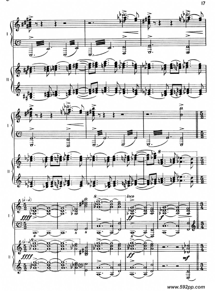 歌曲the planets op.32的简谱歌谱下载