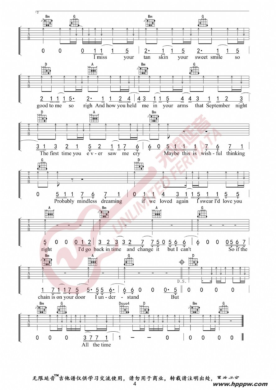 歌曲taylor swift 泰勒 斯威夫特 back to december 吉他谱的简谱歌谱下载