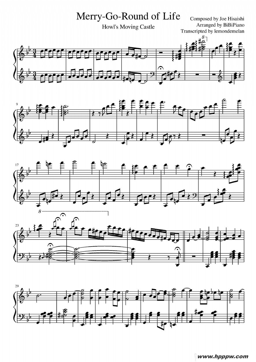 merry-go-round of lifeתľƶǱbibipianoٰ棩ļ׸