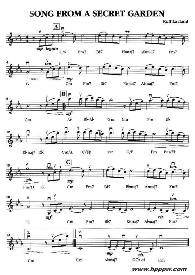 song from a secret gardenļ׸