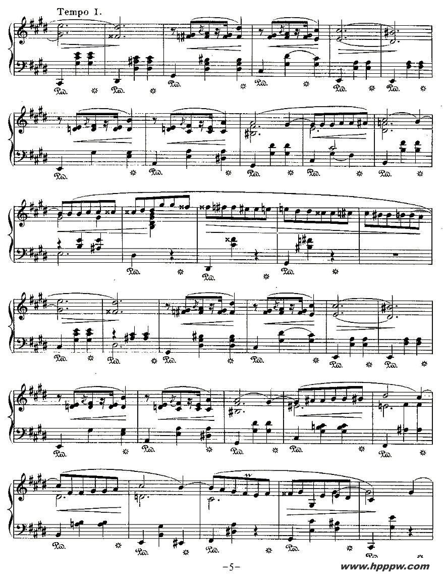 歌曲valse,op.64, no.2的简谱歌谱下载