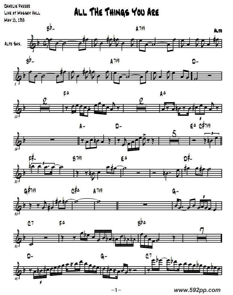 All The Things You Areļ׸