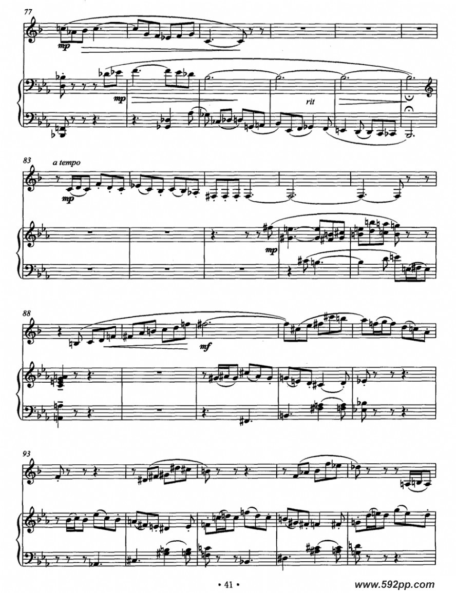 歌曲春花之舞的简谱歌谱下载