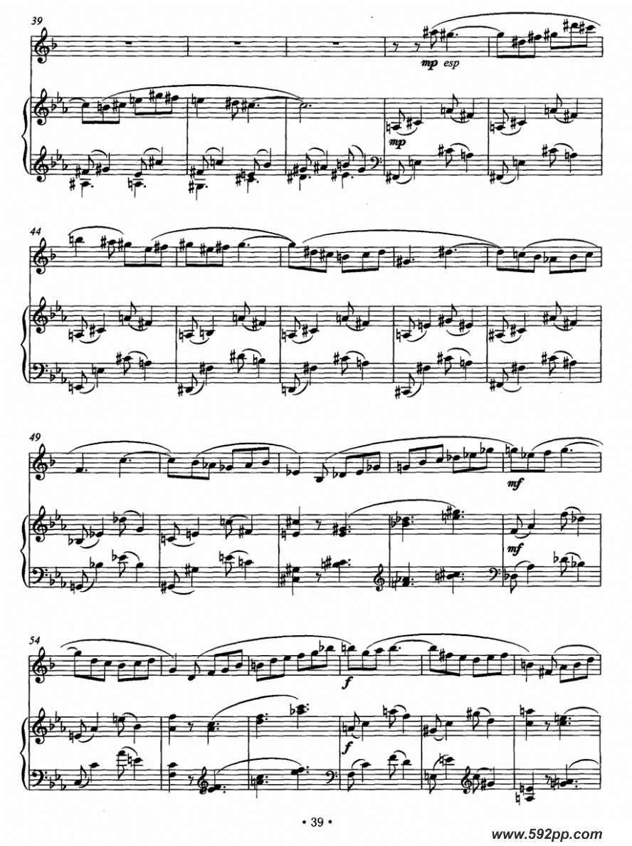 歌曲春花之舞的简谱歌谱下载