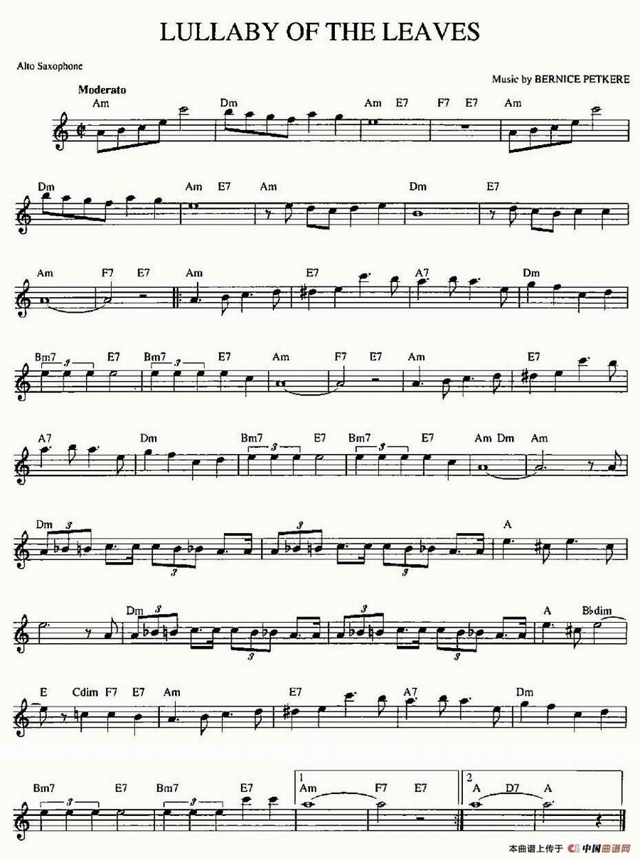 LULLABY OF THE LEAVESļ׸