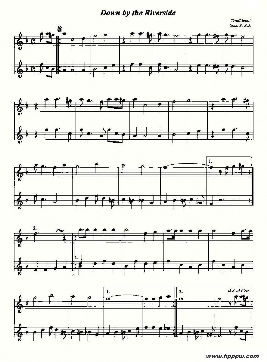 down by the riversideļ׸