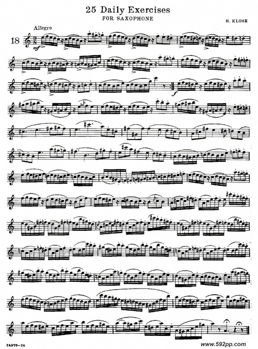 歌曲25 daily exercises 之18的简谱歌谱下载