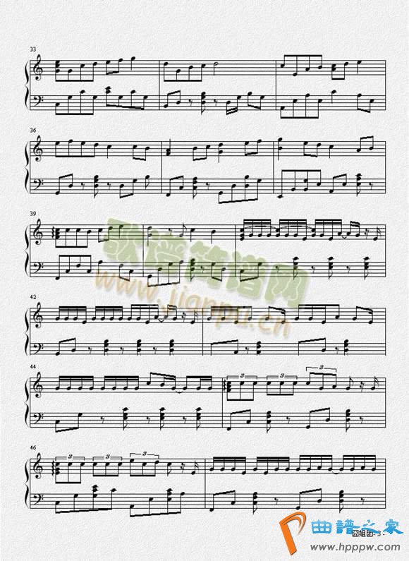 棉花糖(钢琴谱)3